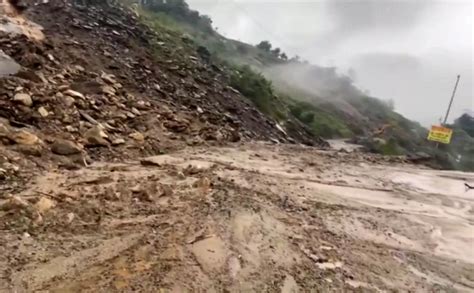 Heavy rain, landslides cut off over 600 roads in Himachal; Kinnaur ...