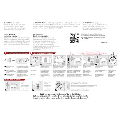 Command White Damage Free Organizing Caddy 17631-ESF at Lowes.com