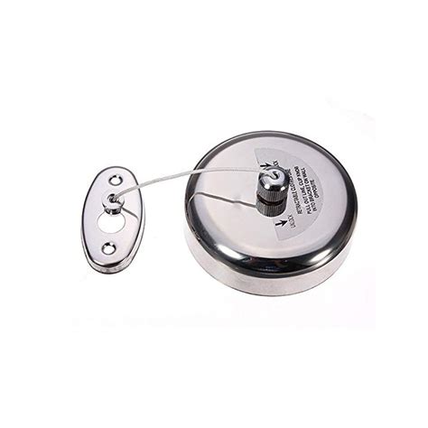 KKD® Stainless Steel Retractable Adjustable Clothesline, Lockable ...