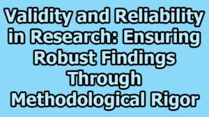 Image result for Methodological Issues Validity Reliability