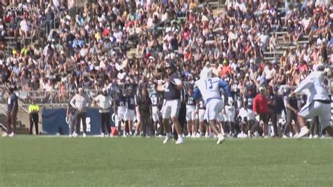 UConn football opens 2025 season with 59-13 win over CCSU | fox61.com