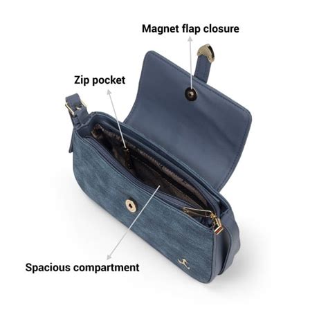 Buy Mochi Women Blue Hand Bags Shoulder Bag Online | SKU: 66-763-45-10 ...