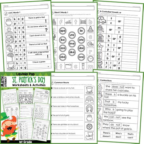 Free Printable First Grade Lessons