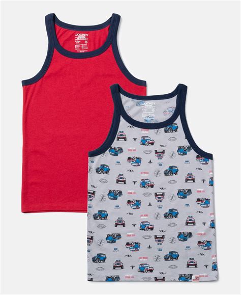 Buy Super Combed Cotton Printed Round Neck Sleeveless Vest - Ultimate ...