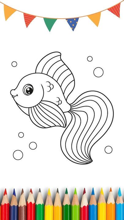 Image result for Basic Fish Drawing