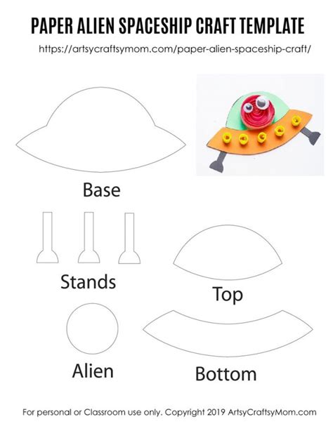Image result for Alien Craft Template