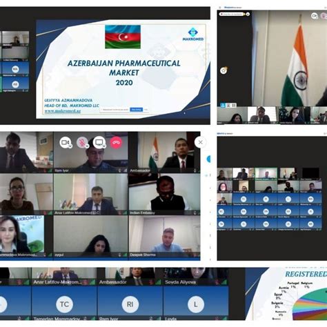 An interactive webinar on Indian pharmaceutical products was organized ...