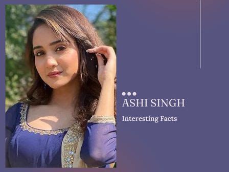 Ashi Singh Biography, Wikipedia, Age, Boyfriend & More! - Bongo Banjo