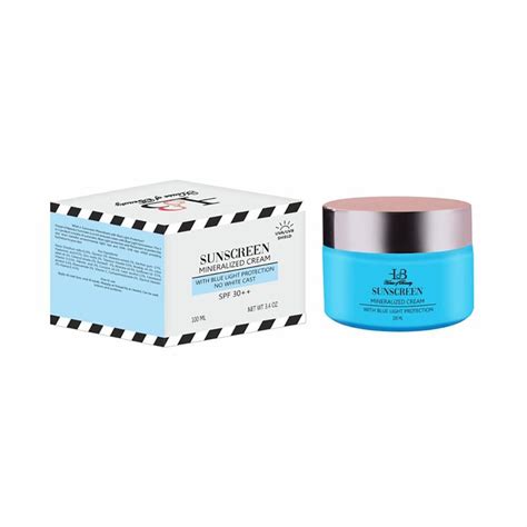 HOUSE OF BEAUTY Mineral Sunscreen with Blue Light Protection with Aloe ...