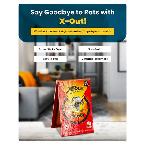 Skicky rat trap, Glue Traps, Glue Control Board, Gum Pad – Pest Shields ...