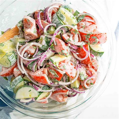 Tomato Cucumber Salad Recipe