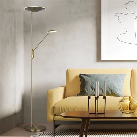 Brantford LED Dimmable Dual Floor Lamp | The Lighting Superstore