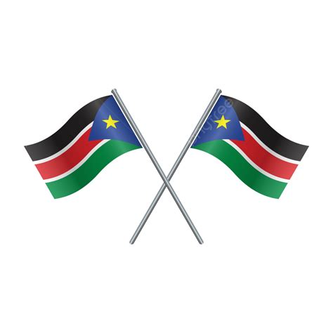 South Sudan Flag, South Sudan, Flag, South PNG and Vector with ...