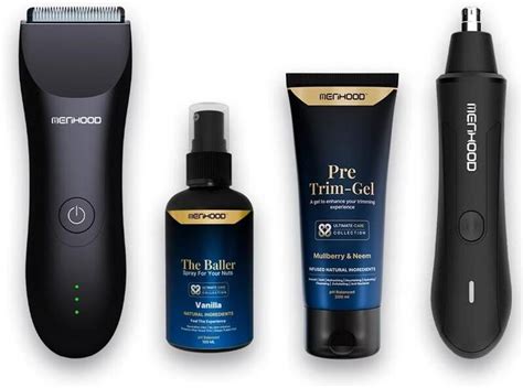 MENHOOD Updown package 1.0 with Trimmer 1.0,Nosar,Baller, Pre trim gel ...