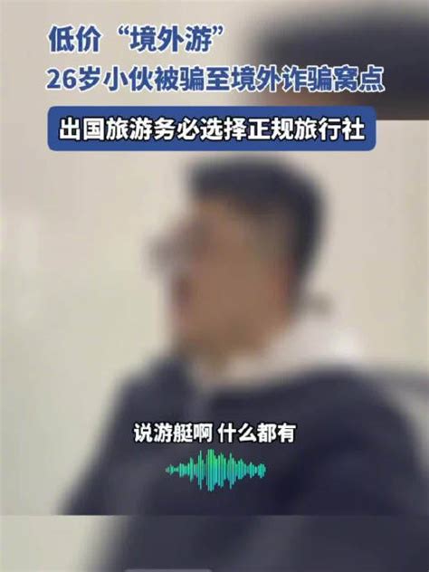 小伙为省3000元出国旅游被卖3次，家人解救花费上百万_新浪新闻