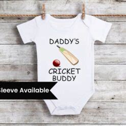 Daddy's Cricket Buddy Baby Onesie | Cricket Baby Clothes