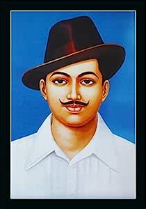 Alura Art N Frames Indian Freedom Fighter Bhagat Singh UV Coated Home ...