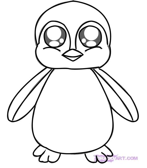 Printable Penguin Coloring Pages