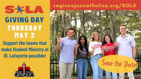 SOLA Giving Celebration, 501 E Saint Mary Blvd, Lafayette, LA, United ...