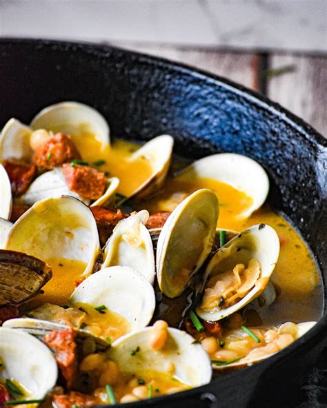 Spanish-style Clam & Chorizo Stew