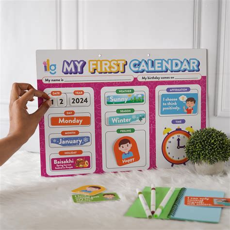 My First Home Calendar for Kids – Fun and Interactive Learning