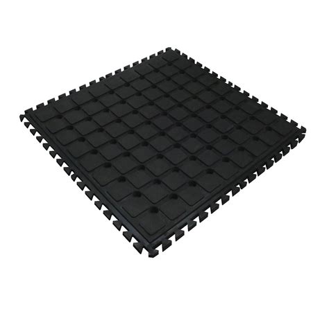 Airgas - AF9441101100 - M+A Matting 18" X 18" Black Nitrile Rubber Hog ...
