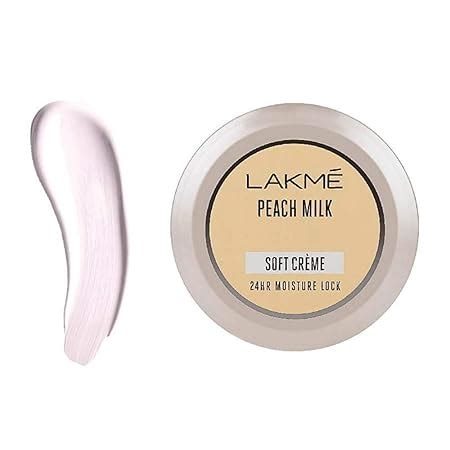 LAKMÉ Peach Milk Soft Crème Moisturizer, Light Weight Face Cream with ...