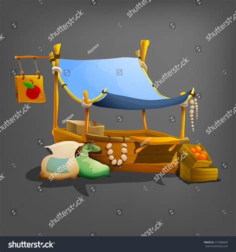 Cartoon Street Stall 的图像结果