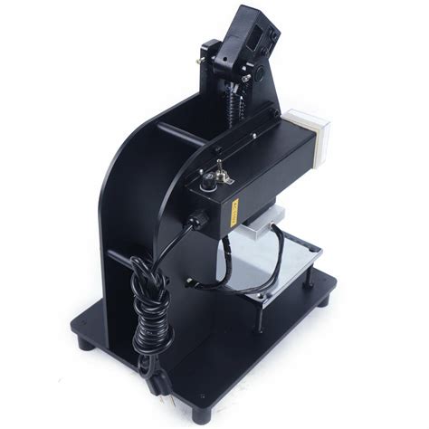 Buy 110V Manual Hot Foil Stamping Machine Leather Gold Embossing Logo ...