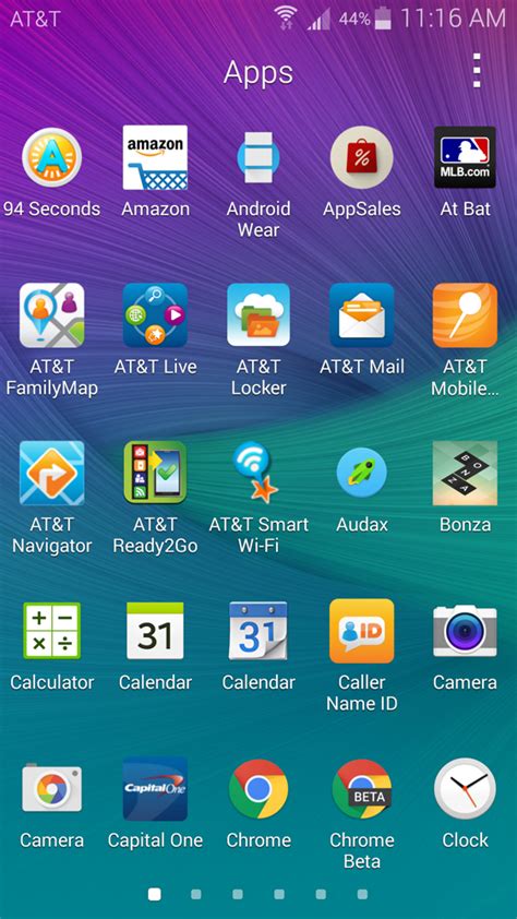 Image result for Note 4 App Setting