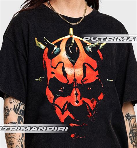 Darth Maul Unisex Softstyle T-shirt PMT009 - Etsy