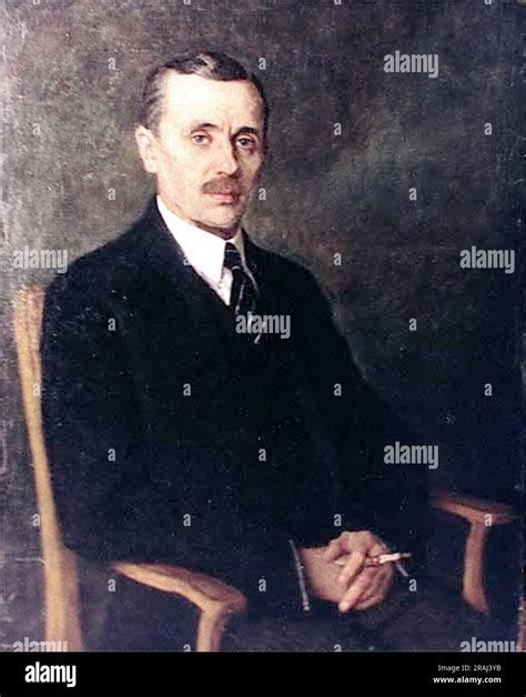 Portrait of Yanka Kupala 1924 by Nikolay Bogdanov-Belsky Stock Photo - Alamy
