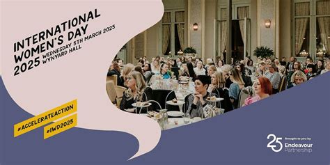 International Womens Day with The Endeavour Partnership, Wynyard Hall ...