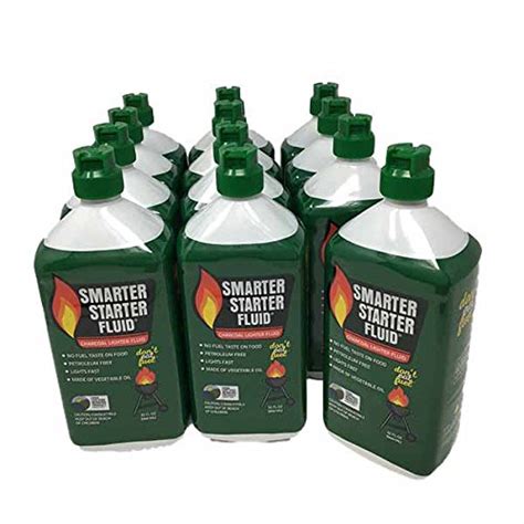 Buy Smarter Starter Fluid Natural Lump Charcoal Starter Lighter Fluid ...