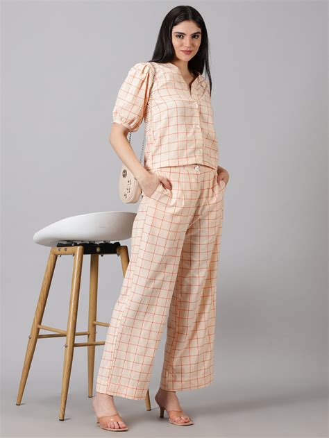 Alisa Cotton Checks Co-ord – Jilmil