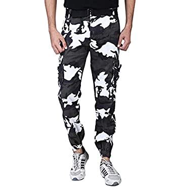 Buy BYJUG Stylish and Trendy Army Print Cargo Pant for Men and Boys ...