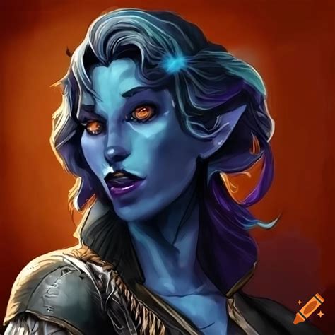 Artwork of a female air genasi bard in 5th edition Dungeons & Dragons ...