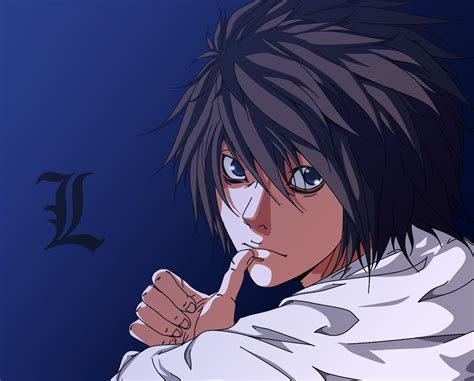 L from Death Note – HD Anime Wallpaper Spotlight by Dragon--anime