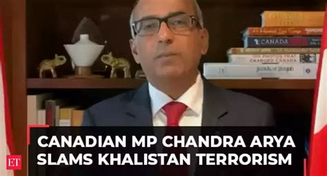 Canadian MP slams Khalistan terrorism, urges Hindu-Canadians to report ...