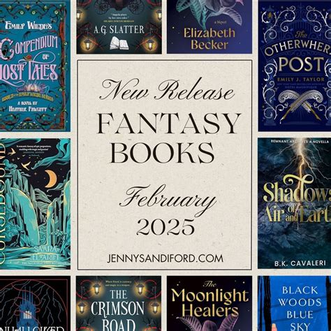 Epic Fantasy Book List 2025: Must-Read New Releases — Jenny Sandiford