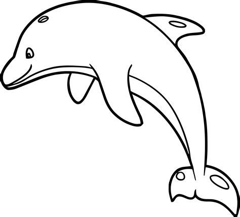 Dolphin Coloring Page 104 | Wecoloringpage.com