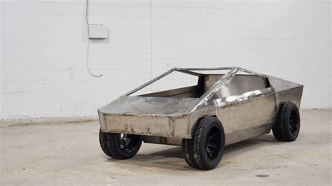 This YouTuber Built A Functional Cybertruck From Scratch, Here Is How ...