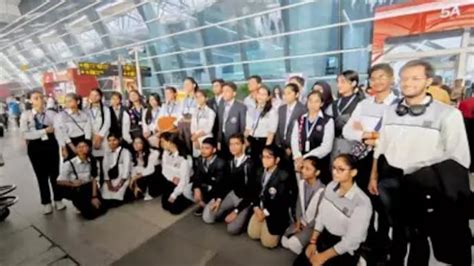 30 Delhi government school students travel to France for language ...
