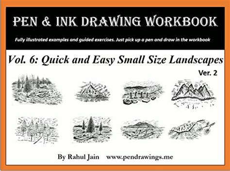 Pen and Ink Drawing Workbook Vol 6: Drawing Quick and Easy Pen & Ink ...