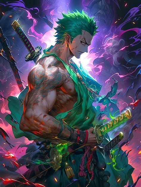 Roronoa Zoro Art at Inez Stivers blog