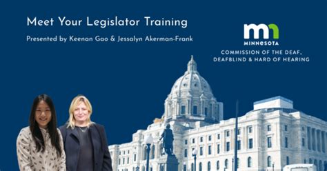 Reminder! Meet Your Legislator Training