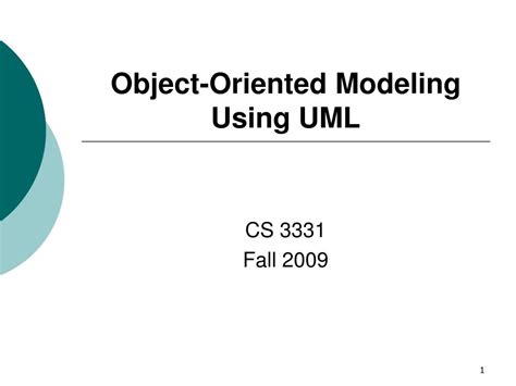 Object-Oriented Modeling 的图像结果