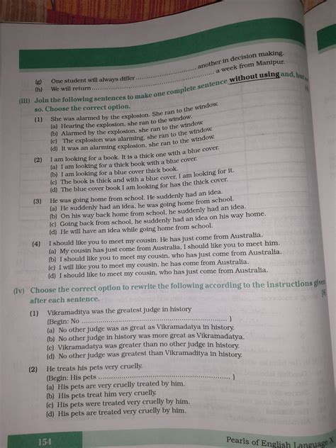 Join the following sentences to make one complete sentence without using