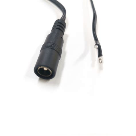 Straight DC Power Plug DC5521 5.5*2.1mm Barrel Connector Female Power ...