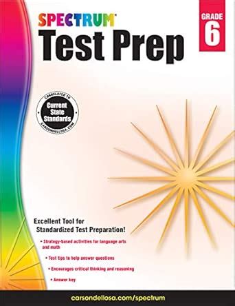 Spectrum Test Prep, Grade 6 : Spectrum: Amazon.in: Books